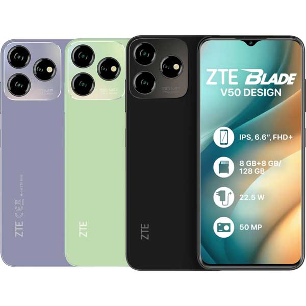 ZTE Blade V50 Design 4G - Smartphone - 6.6" - 50MP - 5000mAh